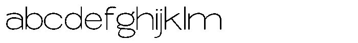 Elvara Sans Thin Extra Expanded FONT