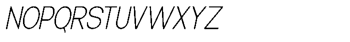 Elvara Sans Thin Italic Font UPPERCASE