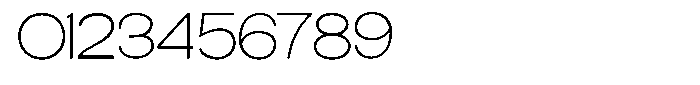 Elvara Sans Thin Ultra Expanded Font OTHER CHARS
