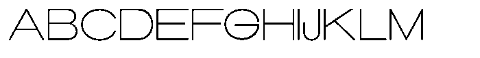 Elvara Sans Thin Ultra Expanded Font UPPERCASE