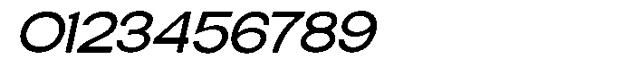Elvara Sans Ultra Expanded Italic Font OTHER CHARS