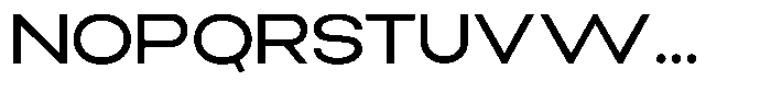 Elvara Sans Ultra Expanded Font UPPERCASE