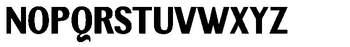 Elvarion Black Condensed Font UPPERCASE