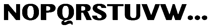 Elvarion Black Expanded Font UPPERCASE