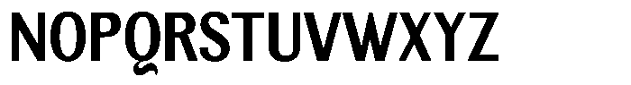 Elvarion Bold Condensed Font UPPERCASE