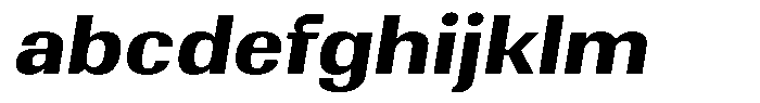 Elvarion Bold Expanded Oblique FONT