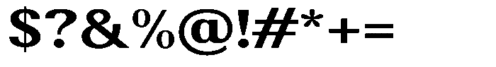 Elvarion Bold Expanded Font OTHER CHARS