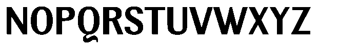 Elvarion Bold Semi Condensed Font UPPERCASE