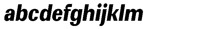 Elvarion Extra Bold Condensed Oblique FONT