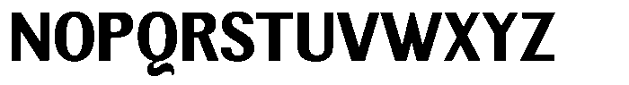 Elvarion Extra Bold Semi Condensed Font UPPERCASE