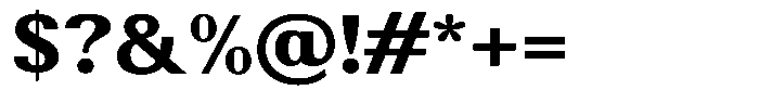 Elvarion Extra Bold Semi Expanded Font OTHER CHARS