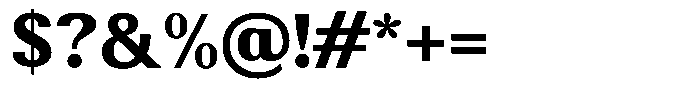 Elvarion Extra Bold Font OTHER CHARS