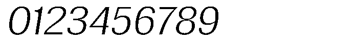 Elvarion Extra Light Semi Expanded Oblique Font OTHER CHARS