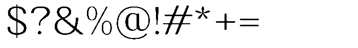 Elvarion Extra Light Semi Expanded Font OTHER CHARS