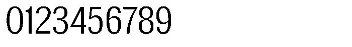 Elvarion Light Condensed Font OTHER CHARS