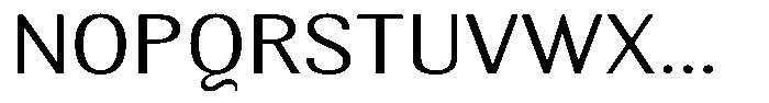 Elvarion Light Expanded Font UPPERCASE
