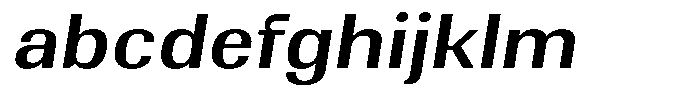 Elvarion Medium Expanded Oblique FONT
