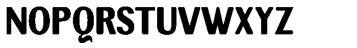 Elvarion Rounded Black Condensed Font UPPERCASE
