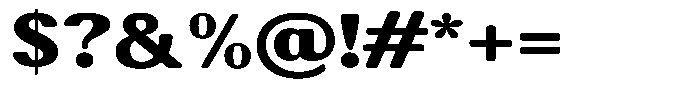 Elvarion Rounded Black Expanded Font OTHER CHARS