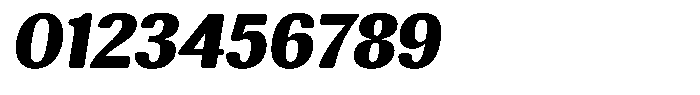 Elvarion Rounded Black Italic Font OTHER CHARS