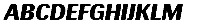 Elvarion Rounded Black Italic Font UPPERCASE