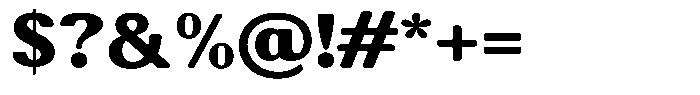 Elvarion Rounded Black Semi Expanded Font OTHER CHARS