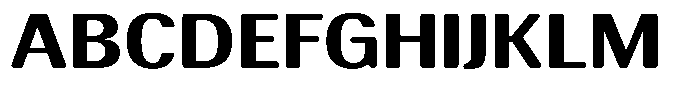Elvarion Rounded Bold Expanded Font UPPERCASE