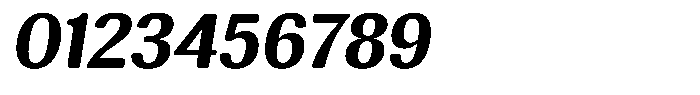 Elvarion Rounded Bold Oblique Font OTHER CHARS