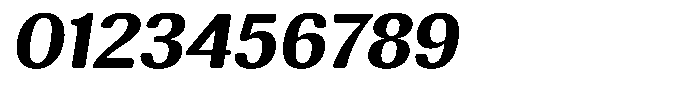 Elvarion Rounded Bold Semi Expanded Oblique Font OTHER CHARS