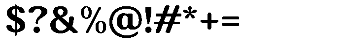 Elvarion Rounded Bold Font OTHER CHARS