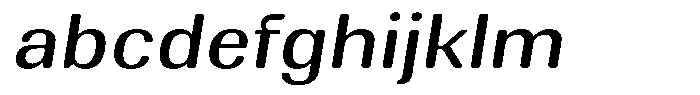 Elvarion Rounded Expanded Oblique FONT