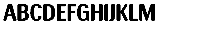 Elvarion Rounded Extra Bold Condensed Font UPPERCASE