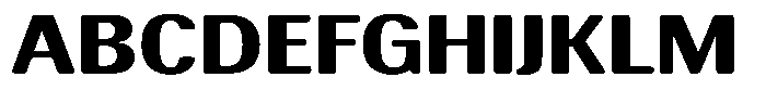 Elvarion Rounded Extra Bold Expanded Font UPPERCASE