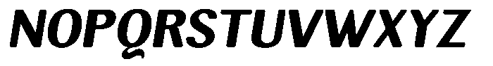 Elvarion Rounded Extra Bold Oblique Font UPPERCASE