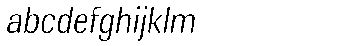 Elvarion Rounded Extra Light Condensed Oblique FONT