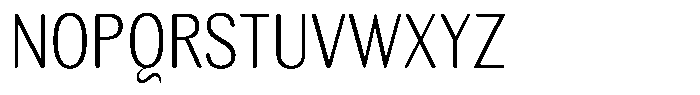 Elvarion Rounded Extra Light Condensed Font UPPERCASE