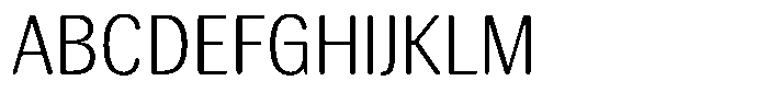 Elvarion Rounded Extra Light Semi Condensed Font UPPERCASE