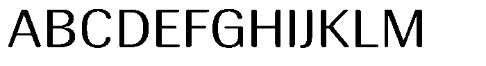 Elvarion Rounded Light Expanded Font UPPERCASE