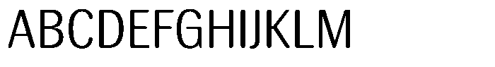 Elvarion Rounded Light Semi Condensed Font UPPERCASE