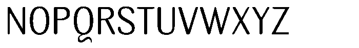 Elvarion Rounded Light Semi Condensed Font UPPERCASE