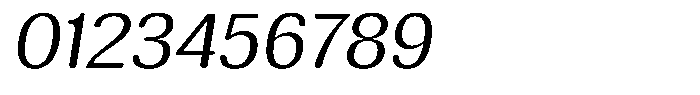 Elvarion Rounded Light Semi Expanded Oblique Font OTHER CHARS