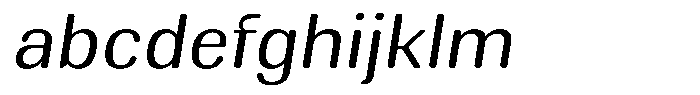 Elvarion Rounded Light Semi Expanded Oblique FONT