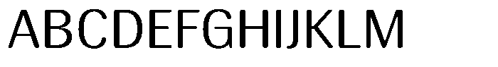 Elvarion Rounded Light Semi Expanded Font UPPERCASE