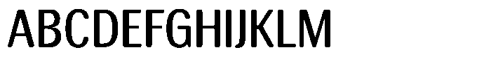 Elvarion Rounded Medium Condensed Font UPPERCASE