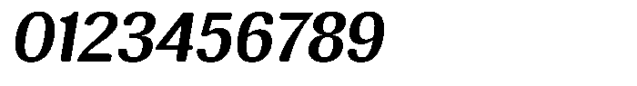Elvarion Rounded Semi Bold Oblique Font OTHER CHARS