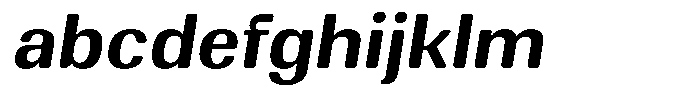 Elvarion Rounded Semi Bold Semi Expanded Oblique FONT