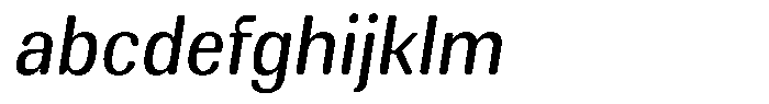 Elvarion Rounded Semi Condensed Oblique FONT
