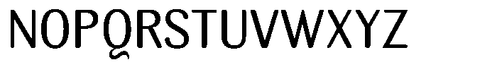 Elvarion Rounded Semi Condensed Font UPPERCASE