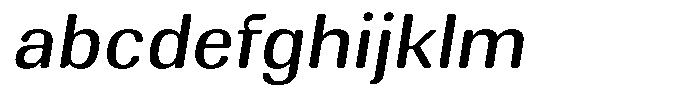 Elvarion Rounded Semi Expanded Oblique FONT