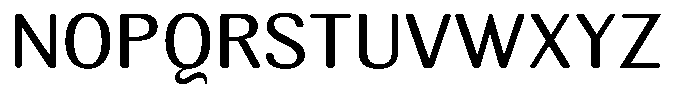 Elvarion Rounded Semi Expanded Font UPPERCASE